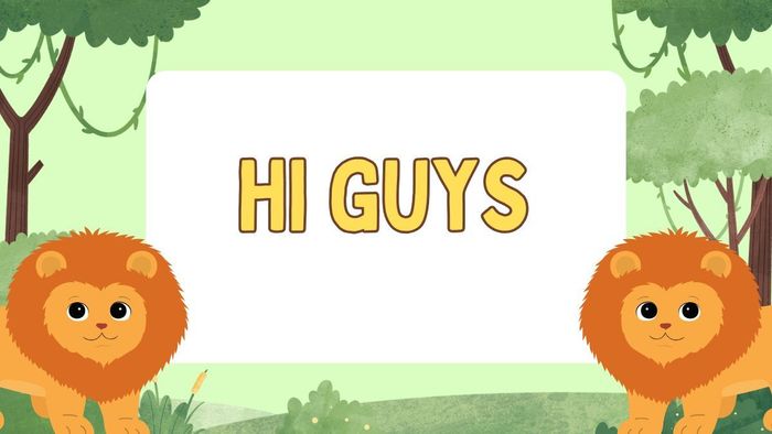 Hình nền slide khởi đầu Powerpoint chủ đề động vật chất lượng cao