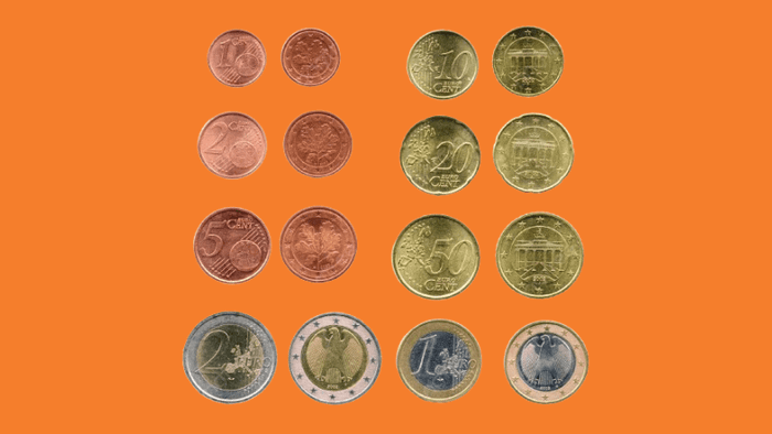 Đồng xu Euro tại Châu Âu
