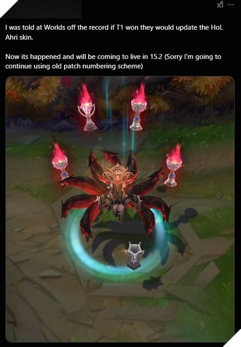 LMHT: Riot Games bí mật điều chỉnh trang phục Ahri của Faker, khiến người hâm mộ vui mừng 2