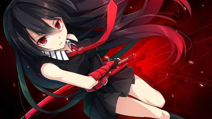 Ảnh anime girl lạnh lùng vô cảm ngầu đầy khí chất