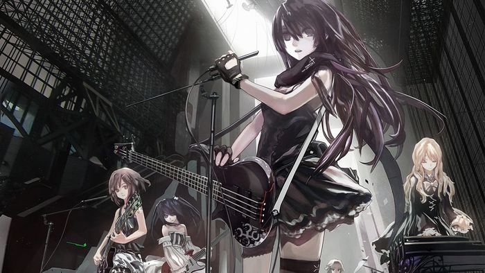 Hình ảnh anime girl lạnh lùng vô cảm ngầu đẹp nhất