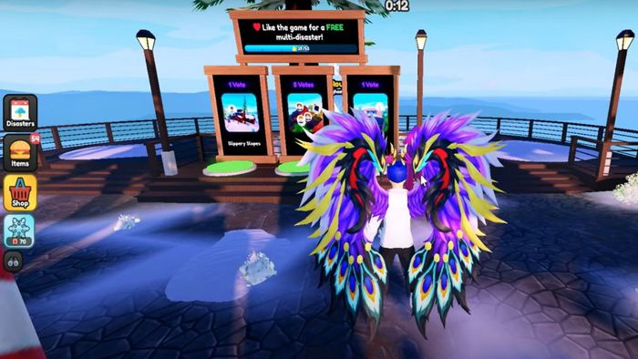 Hướng dẫn chi tiết cách nhập code Disaster Island - bước 1