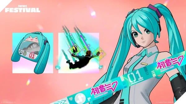 Fortnite Festival kết hợp cùng Hatsune Miku: Sự kiện âm nhạc đáng chờ đợi trong Mùa 7