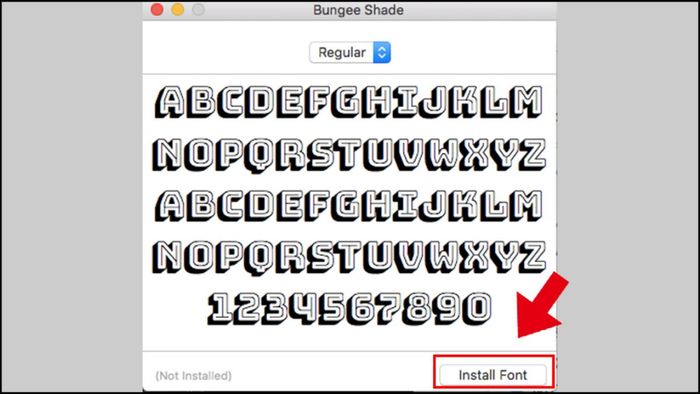 Hướng dẫn thêm Font chữ vào Photoshop bằng Google Font - Bước 4 (Kèm hình ảnh minh họa)
