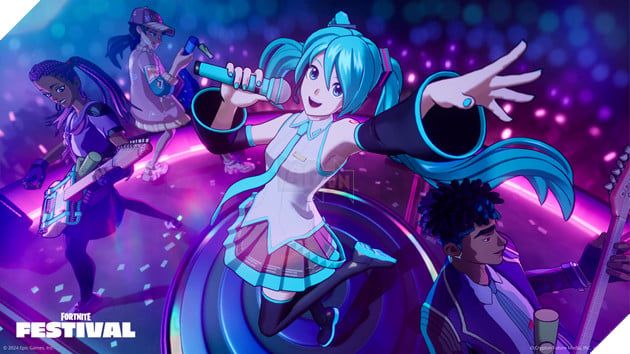 Fortnite Festival kết hợp cùng Hatsune Miku: Sự kiện âm nhạc đáng chờ đợi trong Mùa 7