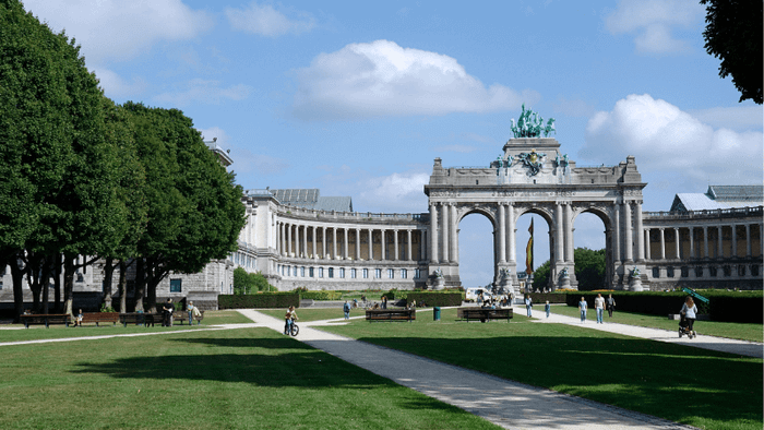 Công viên Brussels tại Bỉ là một trong những điểm du lịch nổi tiếng nhất châu Âu