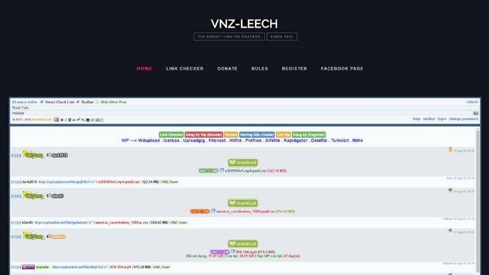 Vnz-leech.com – Trang web hỗ trợ Get Link Fshare miễn phí