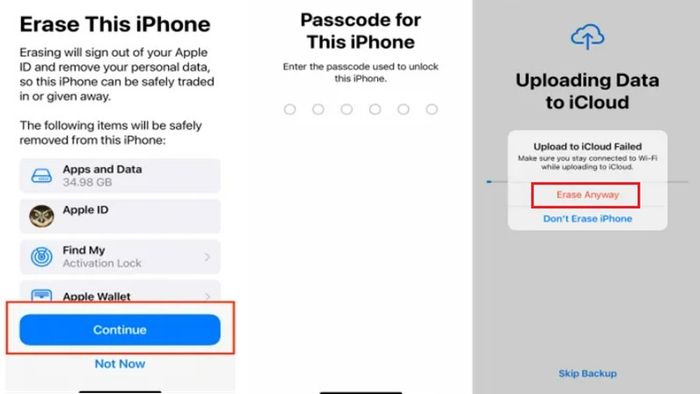 5. Cách xóa phần Khác trên iPhone bằng cách đặt lại thiết bị