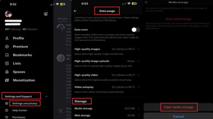 7. Cách xóa phần Khác trên iPhone bằng cách dọn dẹp bộ nhớ đệm ứng dụng