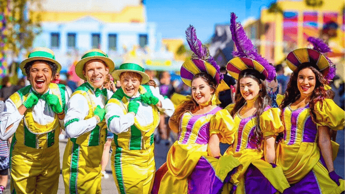 Lễ hội Mardi Gras tại New Orleans, Louisiana, Hoa Kỳ