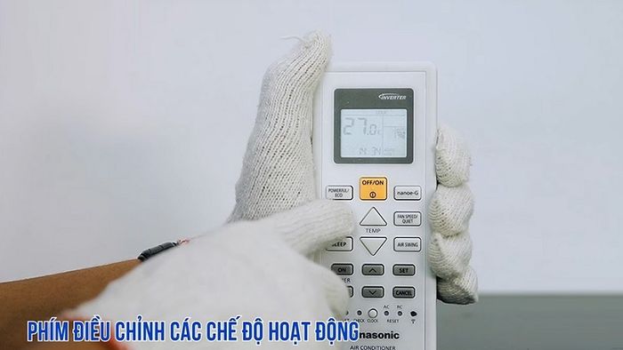 Hướng dẫn đầy đủ về các nút điều khiển và chức năng của điều hòa Panasonic