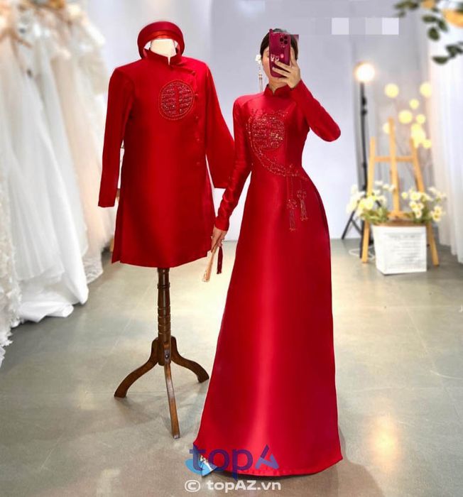 Quẩy Studio là địa chỉ cho thuê áo dài cưới hỏi nổi bật tại TP. Sơn La.