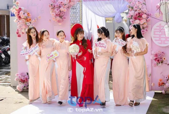 Áo cưới Thiên Đường - địa chỉ cho thuê áo dài cưới hỏi giá rẻ tại TP. Đồng Xoài