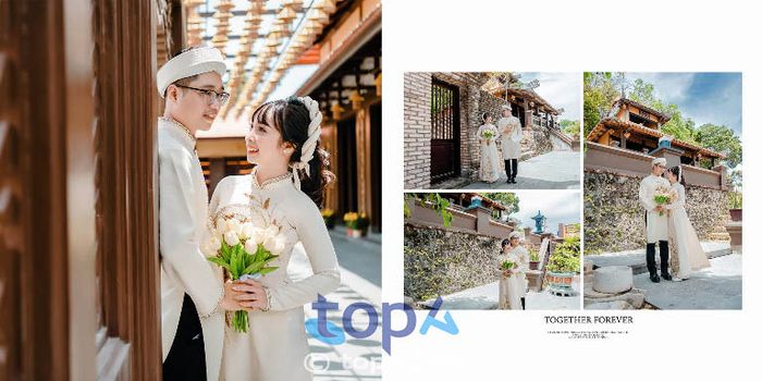 Wedding Studio Hoàng Nguyên cung cấp dịch vụ cho thuê áo dài cưới với mức giá phải chăng tại Hà Tiên.