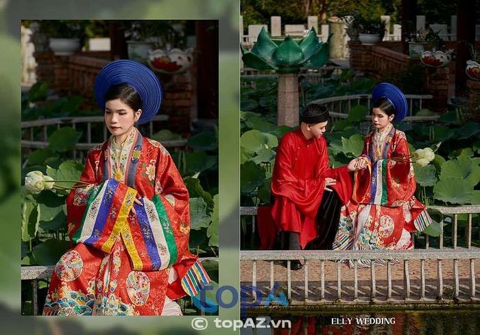 ELLY Wedding tại TP. Châu Đốc là địa chỉ uy tín chuyên cung cấp dịch vụ cho thuê áo dài cưới hỏi, mang đến những bộ trang phục đẹp mắt và tinh tế.