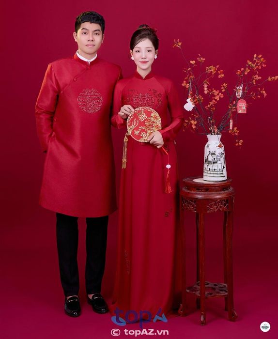 Cửa hàng cho thuê áo dài cưới hỏi đẹp nhất tại TP. Hà Giang