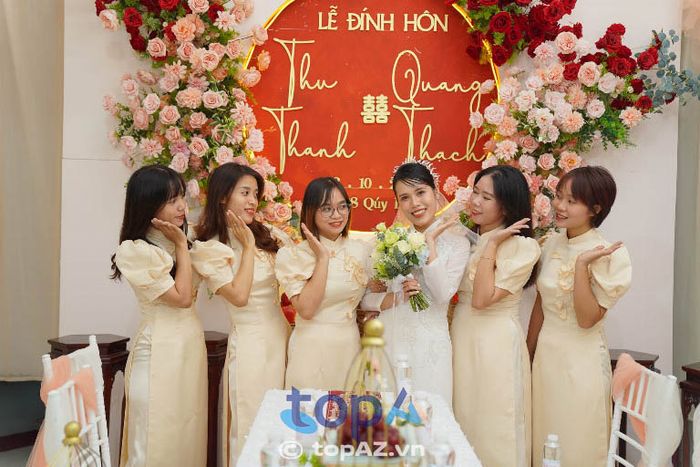 Cửa hàng cho thuê áo dài cưới hỏi tại TP. Hội An