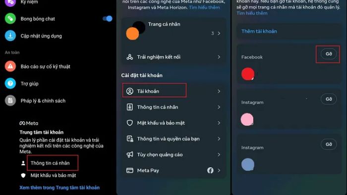 Hướng dẫn gỡ tài khoản Messenger khỏi ứng dụng trên iPhone