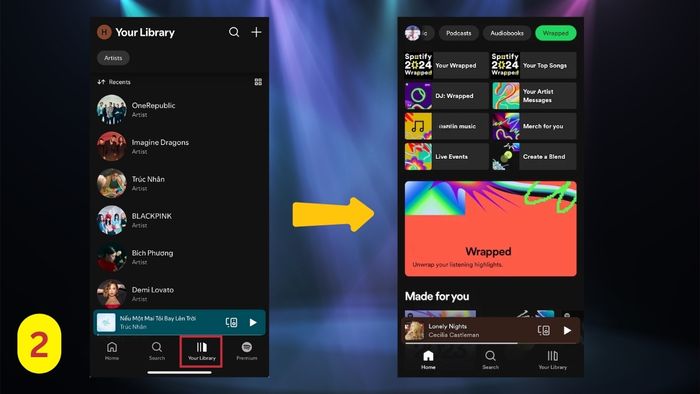 Hướng dẫn cách để xem và chia sẻ Spotify Wrapped 2024 của bạn