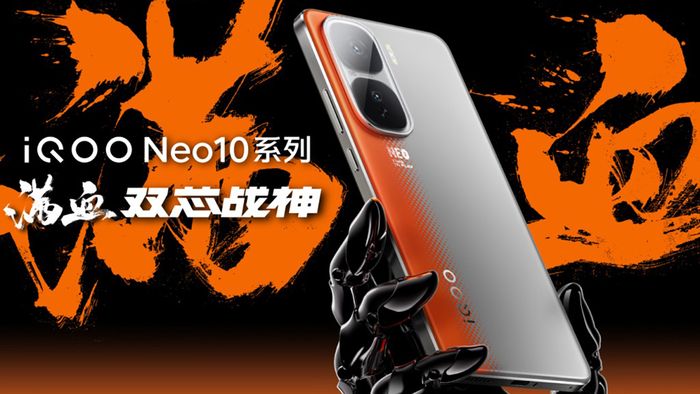 Dòng sản phẩm iQOO Neo 10 chính thức được giới thiệu