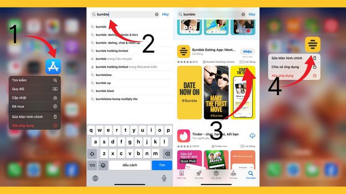 Hướng dẫn tải Bumble Dating App: Meet & Date trên iOS