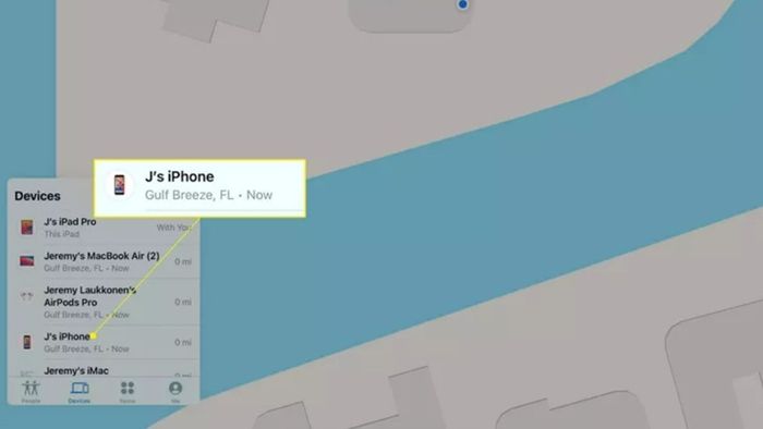 Hủy xóa iPhone từ xa trên thiết bị Apple khác