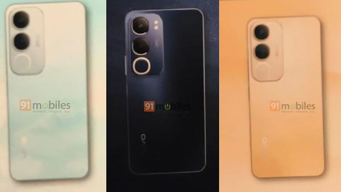 Mặt thiết kế của vivo Y29 5G