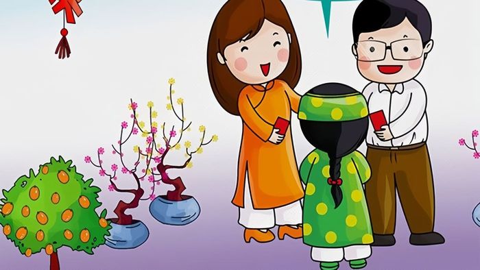 Vẽ tranh ngày Tết đẹp đơn giản và ý nghĩa