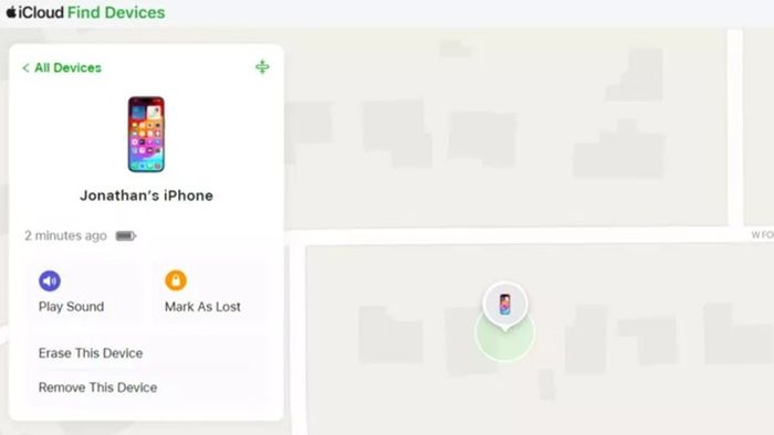 Tắt tính năng Find My iPhone trên máy tính