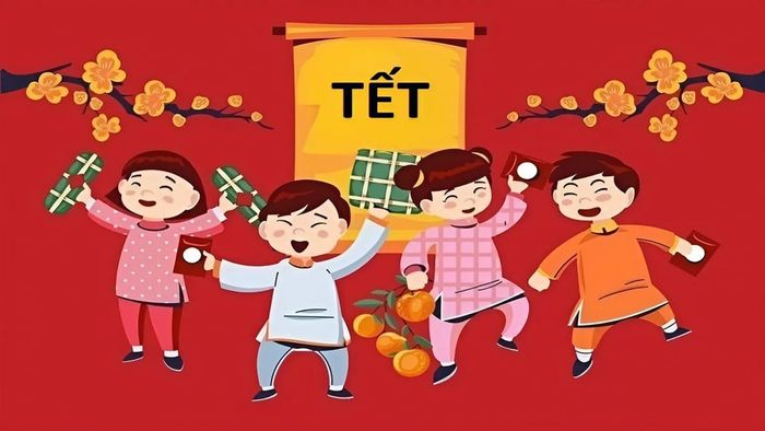 Vẽ tranh Tết dễ thương, vui nhộn