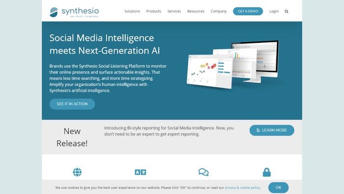 Công cụ Social Listening - Synthesio