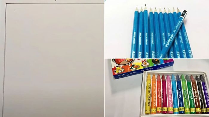 Hướng dẫn vẽ tranh ngày Tết – Bước đầu tiên