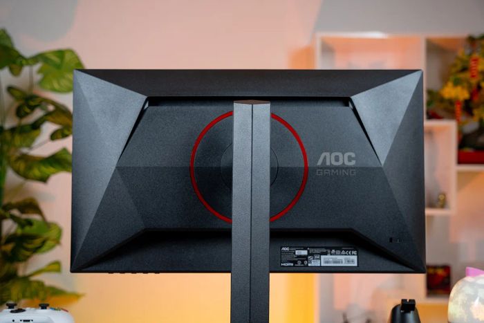 Màn hình mới của AOC nổi bật với thiết kế mặt lưng góc cạnh thu hút ánh nhìn