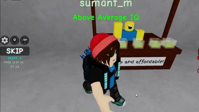 Đáp án IQ test Roblox
