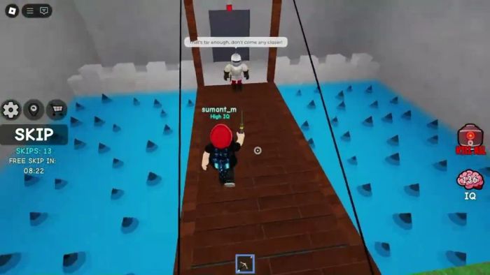 Đáp án chính xác cho bài kiểm tra IQ Roblox