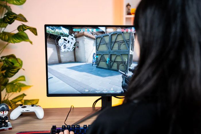 Màn hình mang đến một trải nghiệm chơi game tuyệt vời