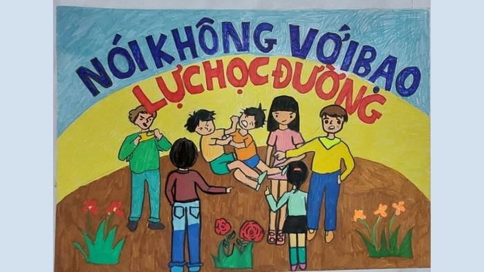 Cuộc thi vẽ tranh về đề tài bạo lực học đường
