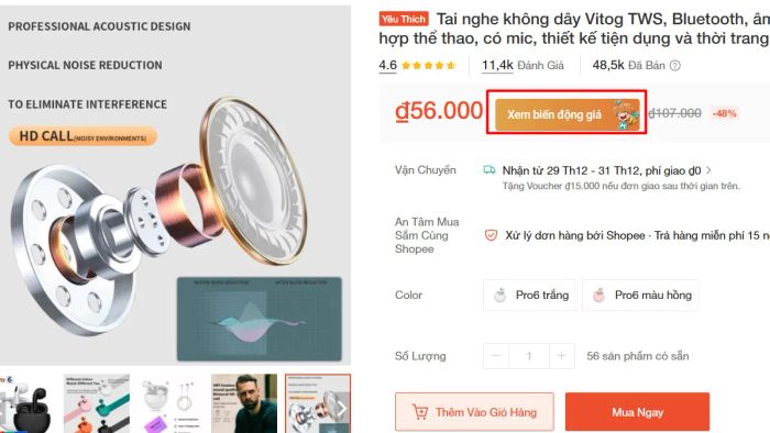 Sử dụng extension Muathongminh - công cụ hỗ trợ theo dõi lịch sử giá trên Shopee, Lazada, Tiki - Bước 2 và 3