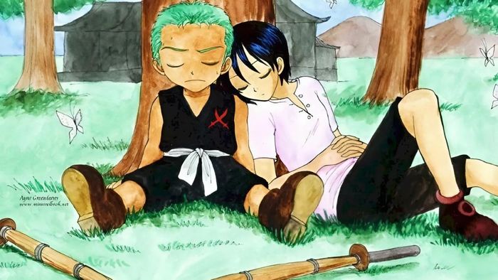 Tiểu sử về Roronoa Zoro khi còn nhỏ trong One Piece