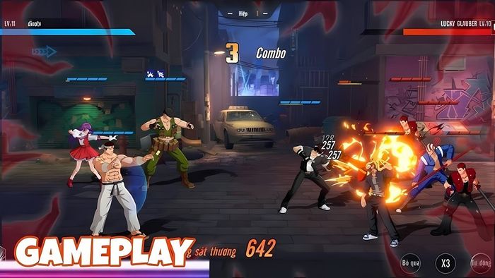 Trải nghiệm Gameplay Quyền Vương Chiến KO đầy hấp dẫn