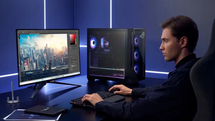 PC gaming mới của ASUS được trang bị hệ thống tản nhiệt tiên tiến