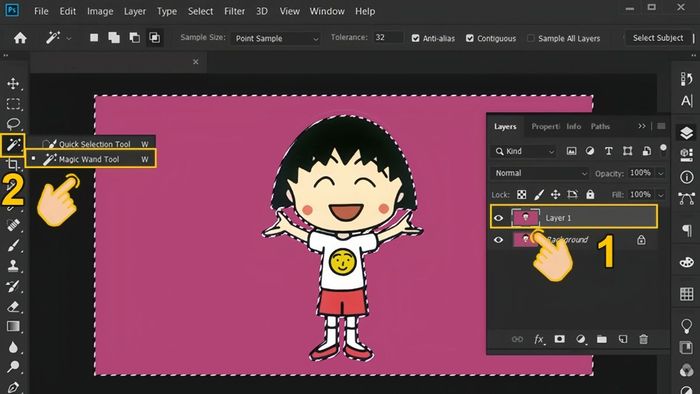 Hướng dẫn đổ bóng trong Photoshop, bước 2 của cách 5