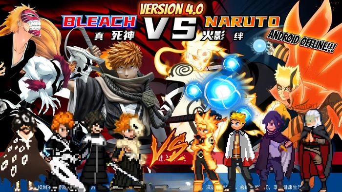 Giới thiệu về Bleach và Naruto 4.0