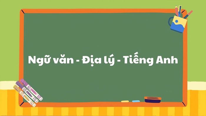 Khối D15 là sự kết hợp của 3 môn Văn, Địa, Anh
