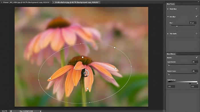 Lưu ý 1 khi làm mờ ảnh trong Photoshop
