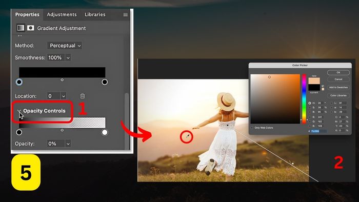 Làm mờ ảnh trong Photoshop cách 6 bước 5