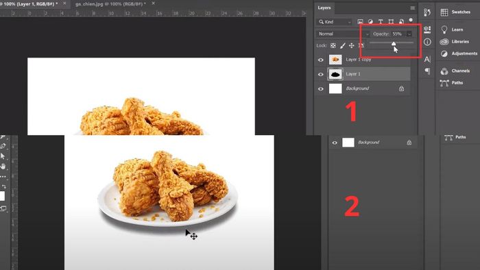 Hướng dẫn đổ bóng trong Photoshop, phương pháp 1, bước 5