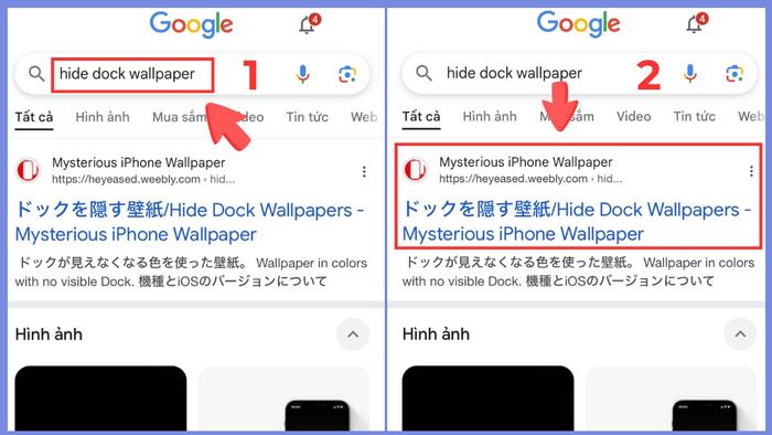 Hướng dẫn ẩn thanh Dock trên iPhone - Bước 1