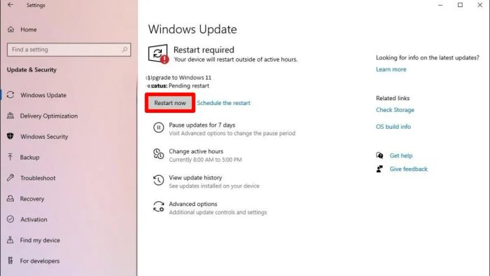 Hướng dẫn sửa lỗi không reset được Win 10 phương pháp 7 bước 3