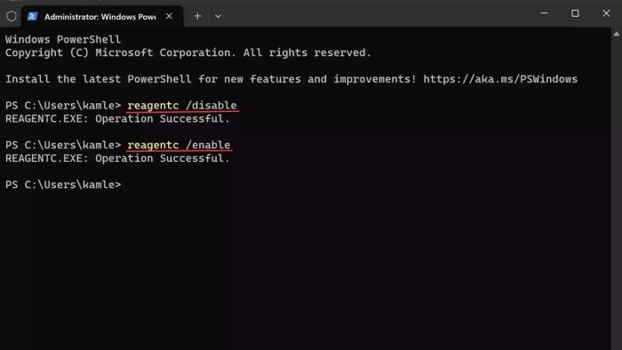 Hướng dẫn khắc phục lỗi không reset Windows 10 qua bước 3 của cách 3